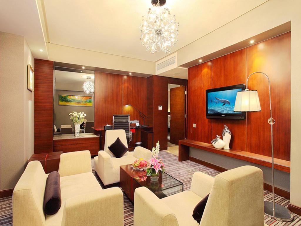 Grand View Hotel Tianjin Chambre photo